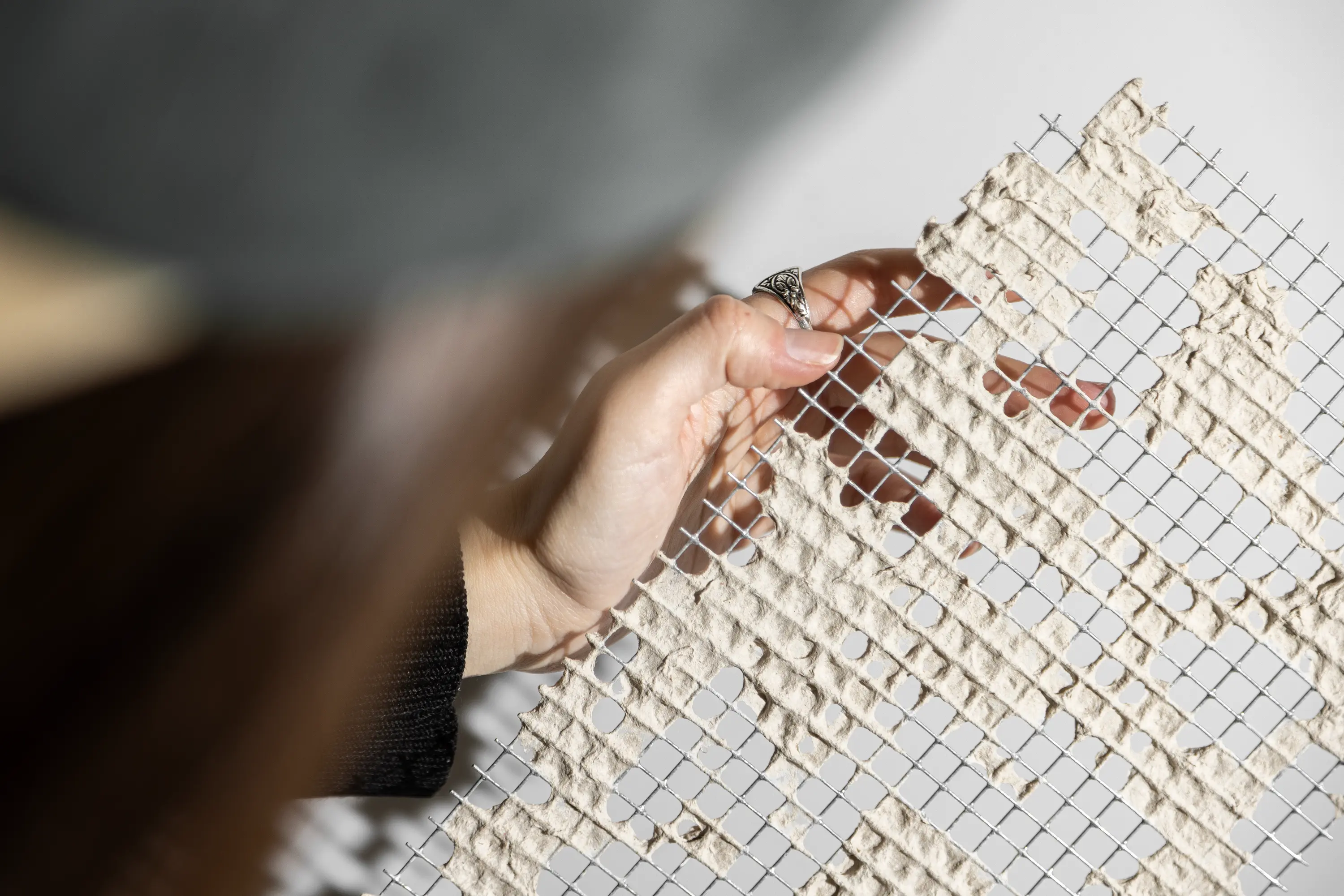 Full Moon Ride Table Lamp - Inspired by the iconic chrome finishes of the Mid Century era. Features a meticulously crafted grid pattern accentuating its geometric harmony. Conceptually alluring and transcending boundaries of conventional lighting.